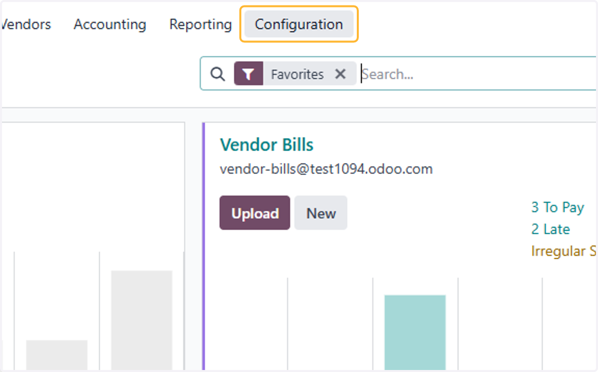 Click on Configuration