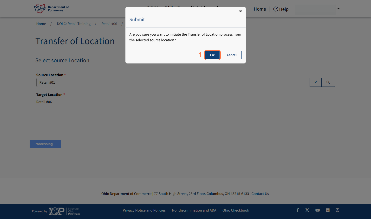 Ohio Code Status Options OPAL