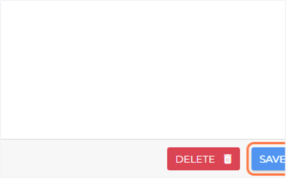 Click SAVE on the Job in the bottom right corner to save changes