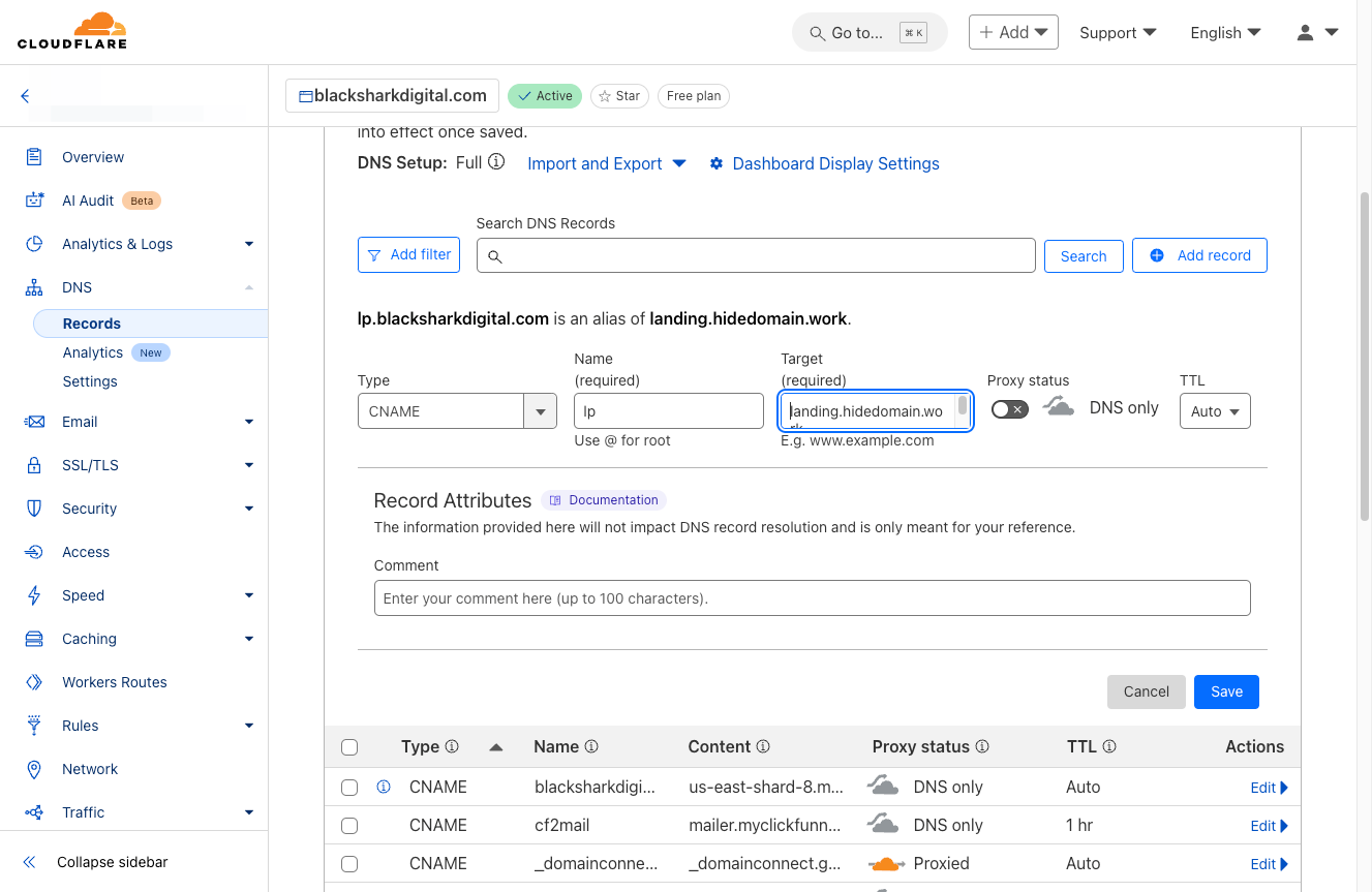 Configure the Target (or destination, depending on the platform and language).