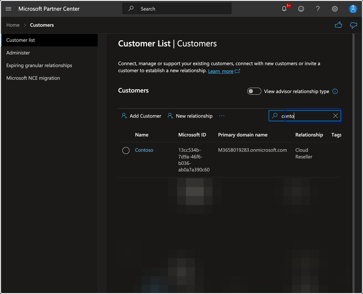 They select the customer they would like to sell your Marketplace product to.