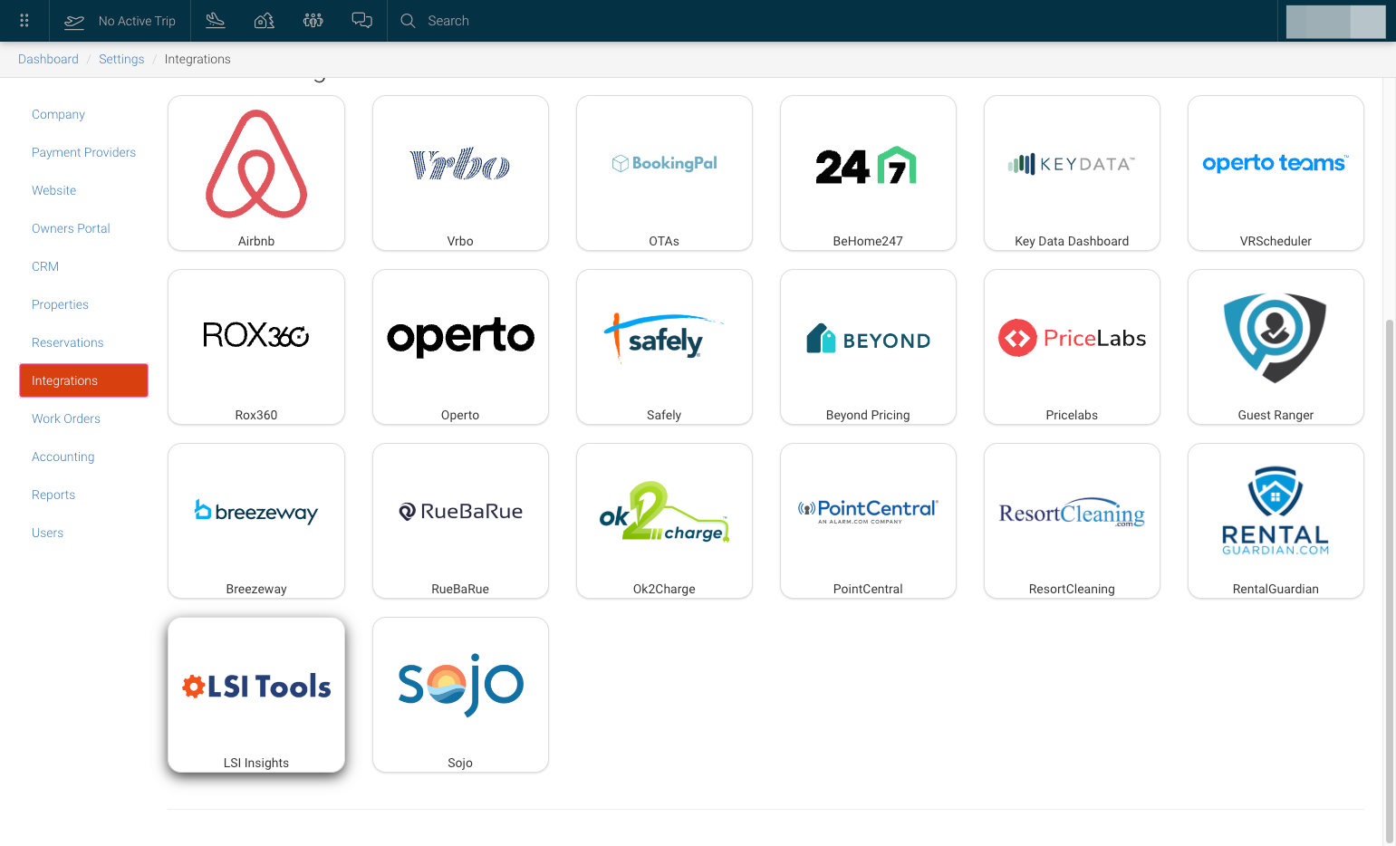 Click on LSI Tools