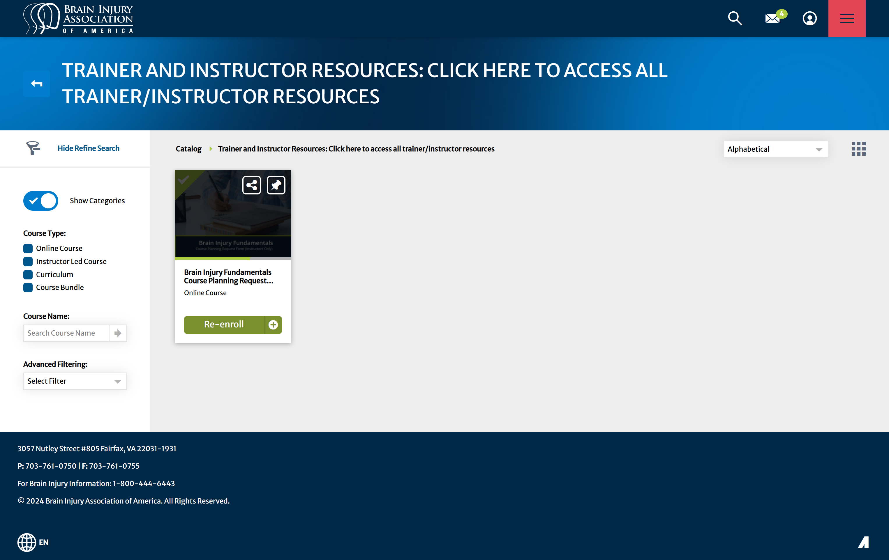Click on Re-enroll