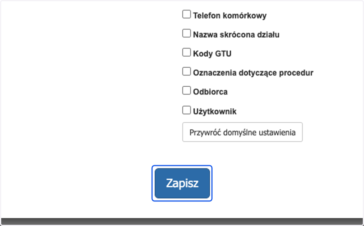 > Zapisz