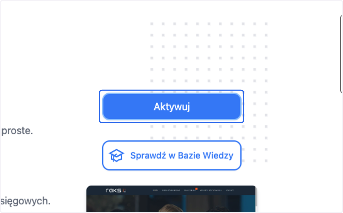 > Aktywuj >