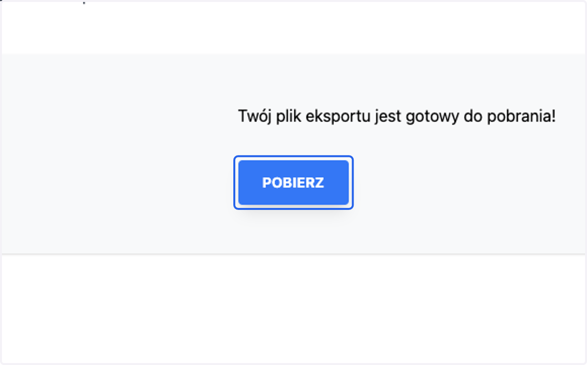 kliknij > Pobierz, teraz plik zapisze się na dysku Twojego urządzenia