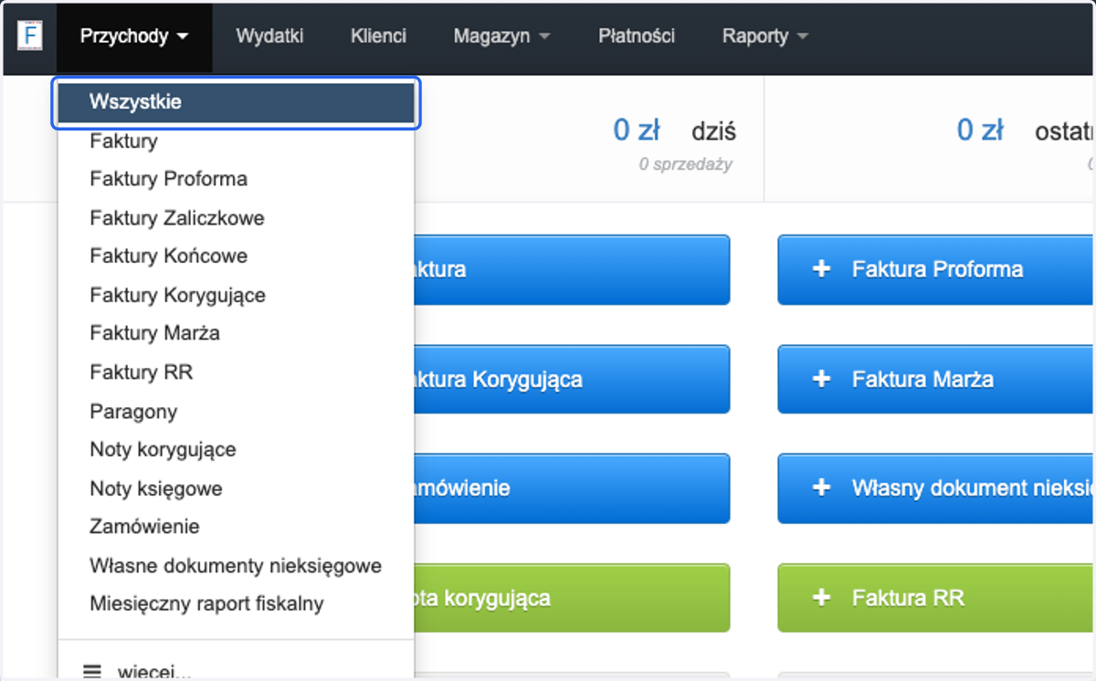 > Wszystkie