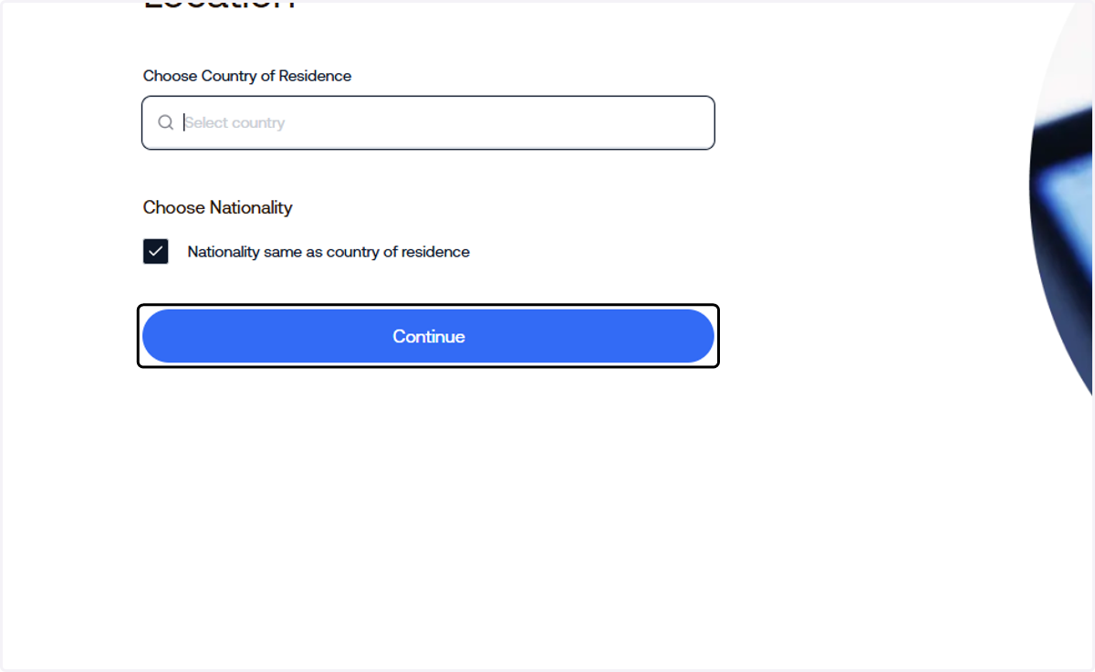 Click on Continue