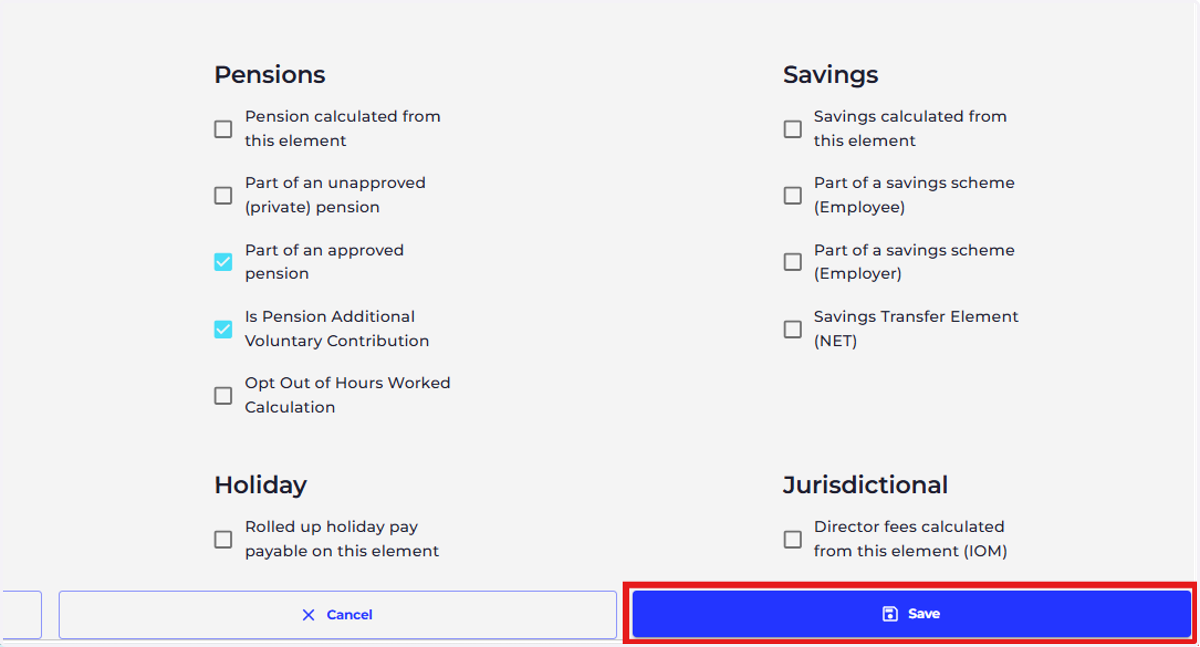 Select save once you have finished editing.