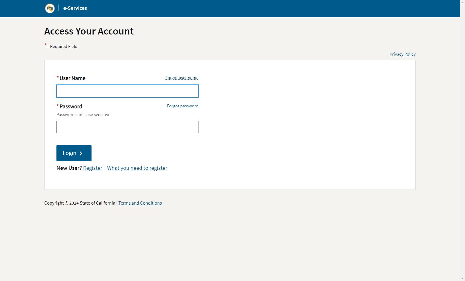 Next, you will need to enter your username and password that you created in steps 5 & 6