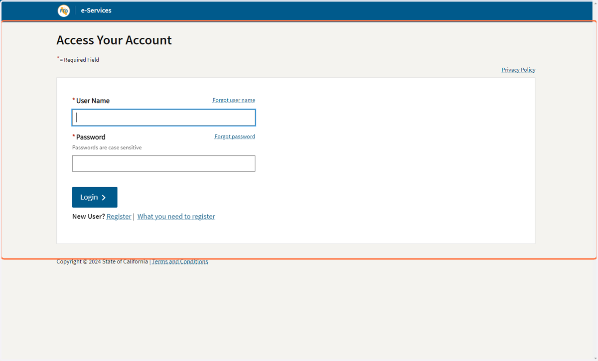 Next, you will need to enter your username and password that you created in steps 5 & 6
