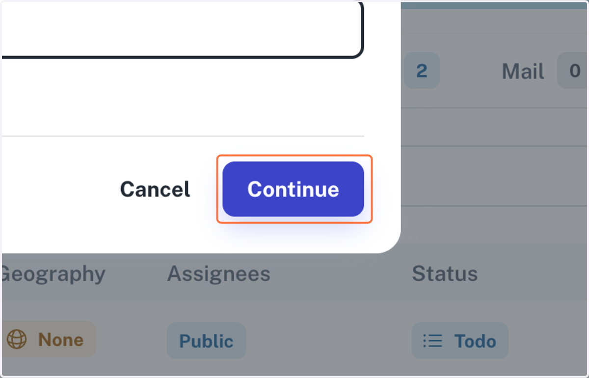 Click on Continue