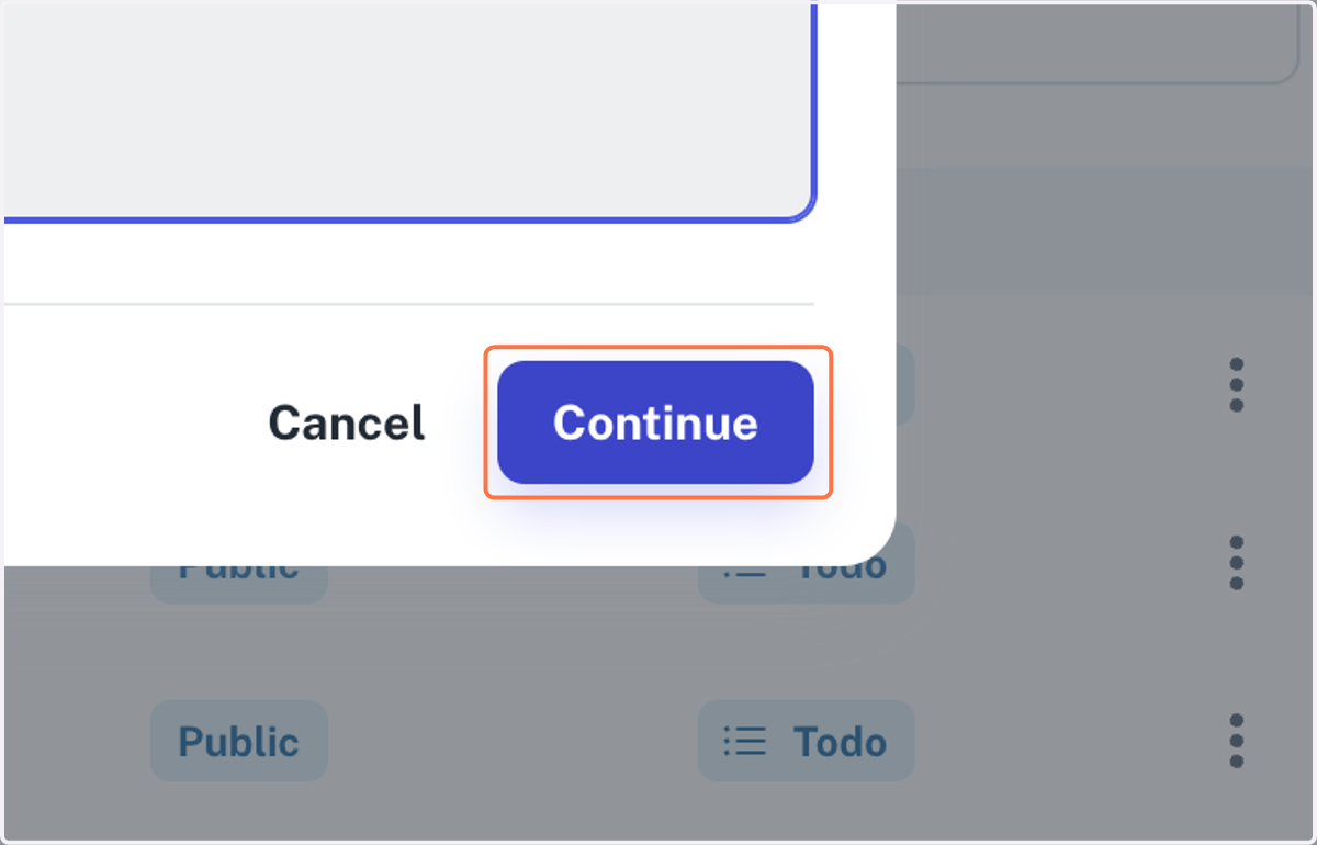 Click on Continue