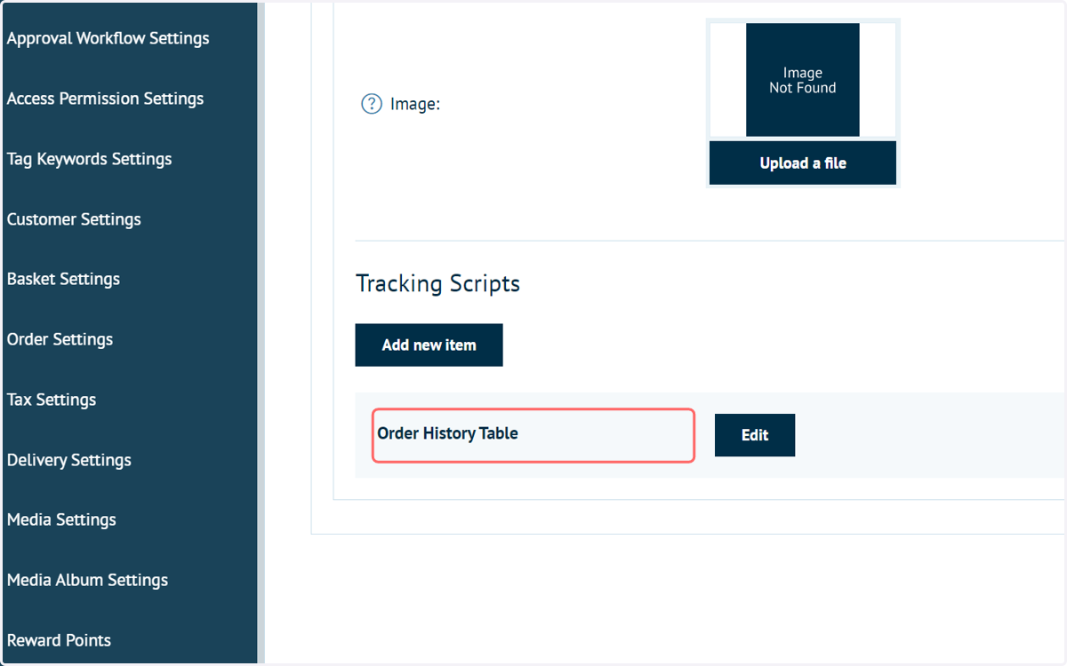 Add a new tracking script