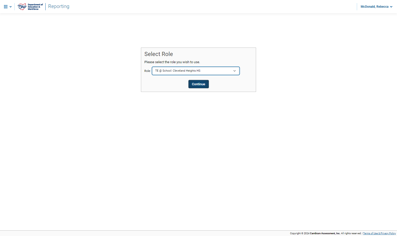 Click on Continue