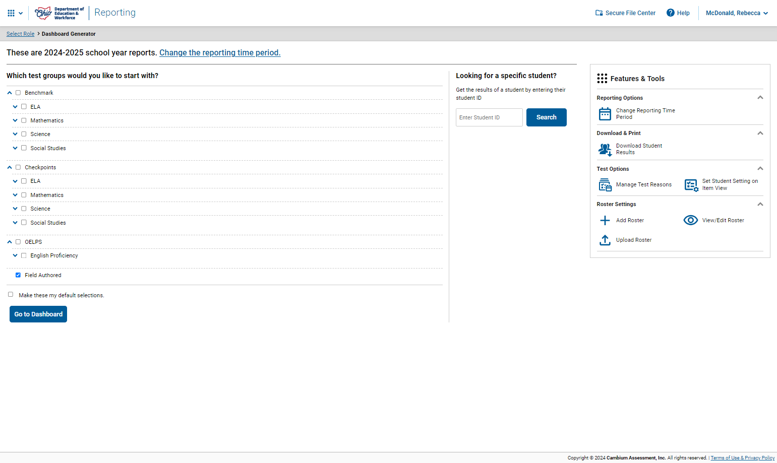Click on Add Roster
