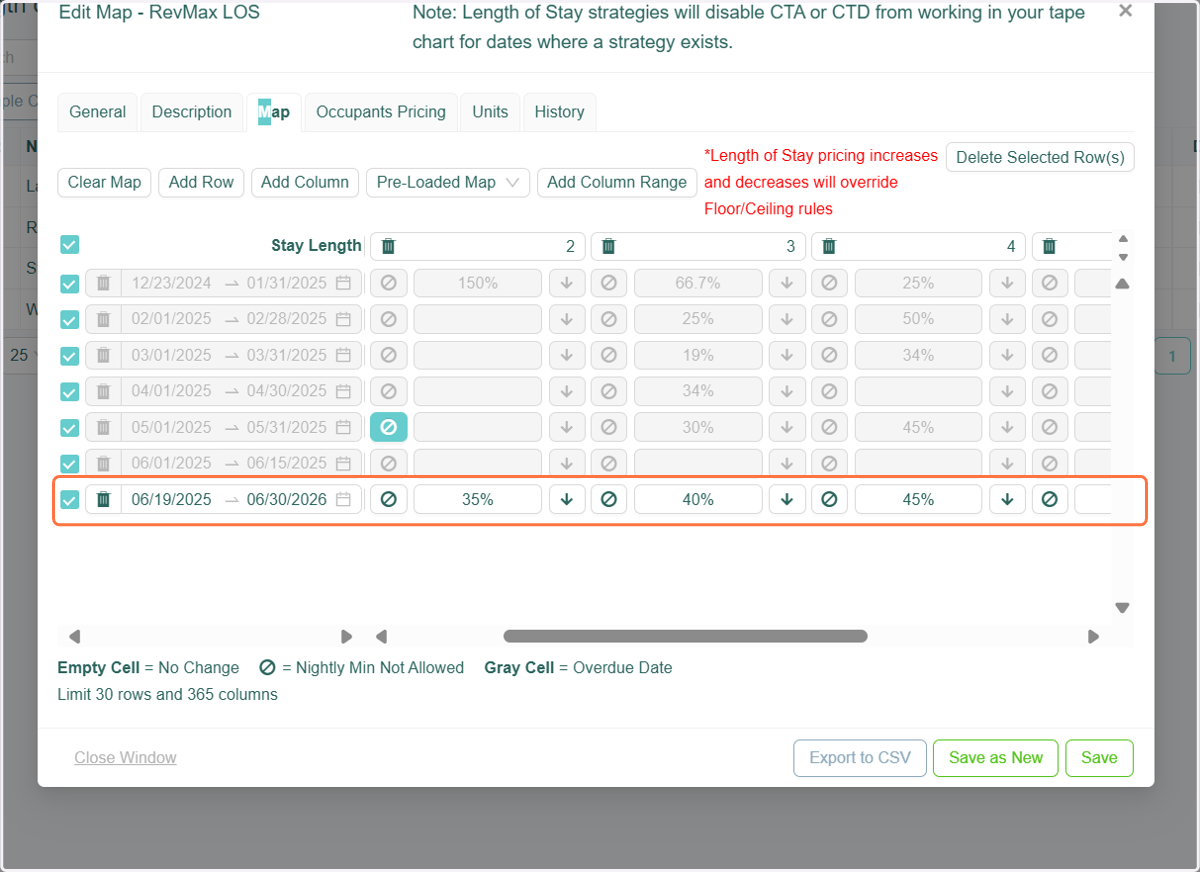 Since Length of Stay Pricing is active for this unit, you can review the LOS Map to check whether the dates that has the Gap Logic Night Minimums align with those in the active LOS configuration.