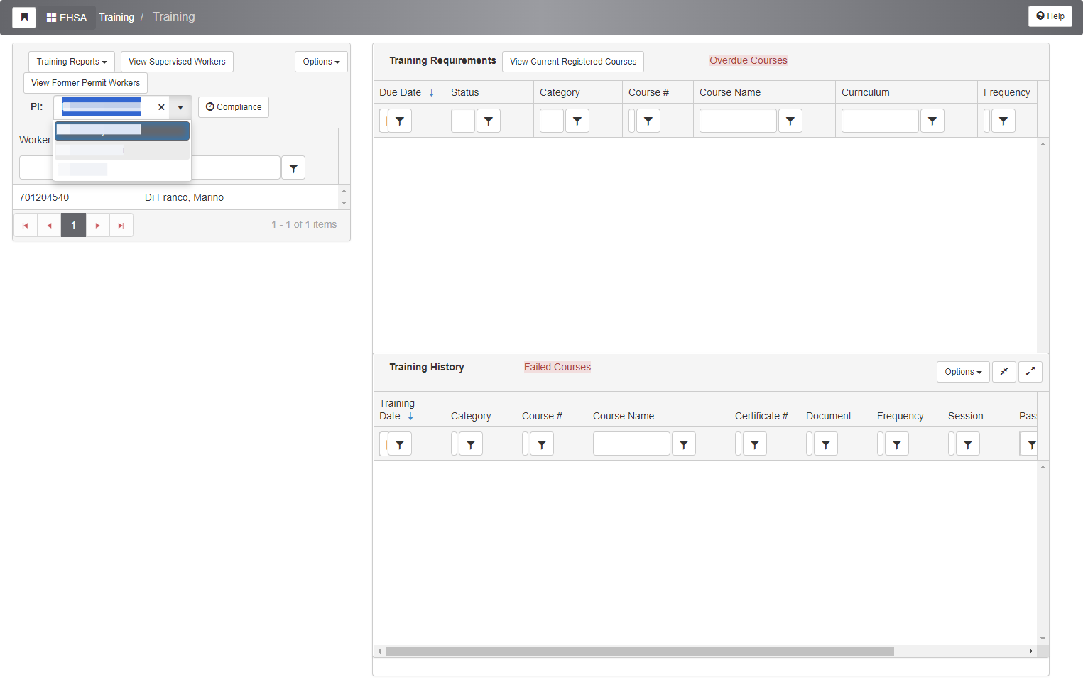 If your lab has multiple PIs, please select the PI of interest in the "PI" field.