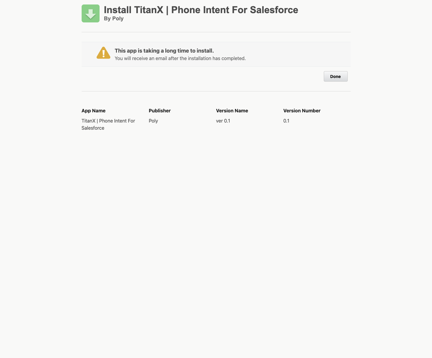 Click on This app is taking a long time to install.…