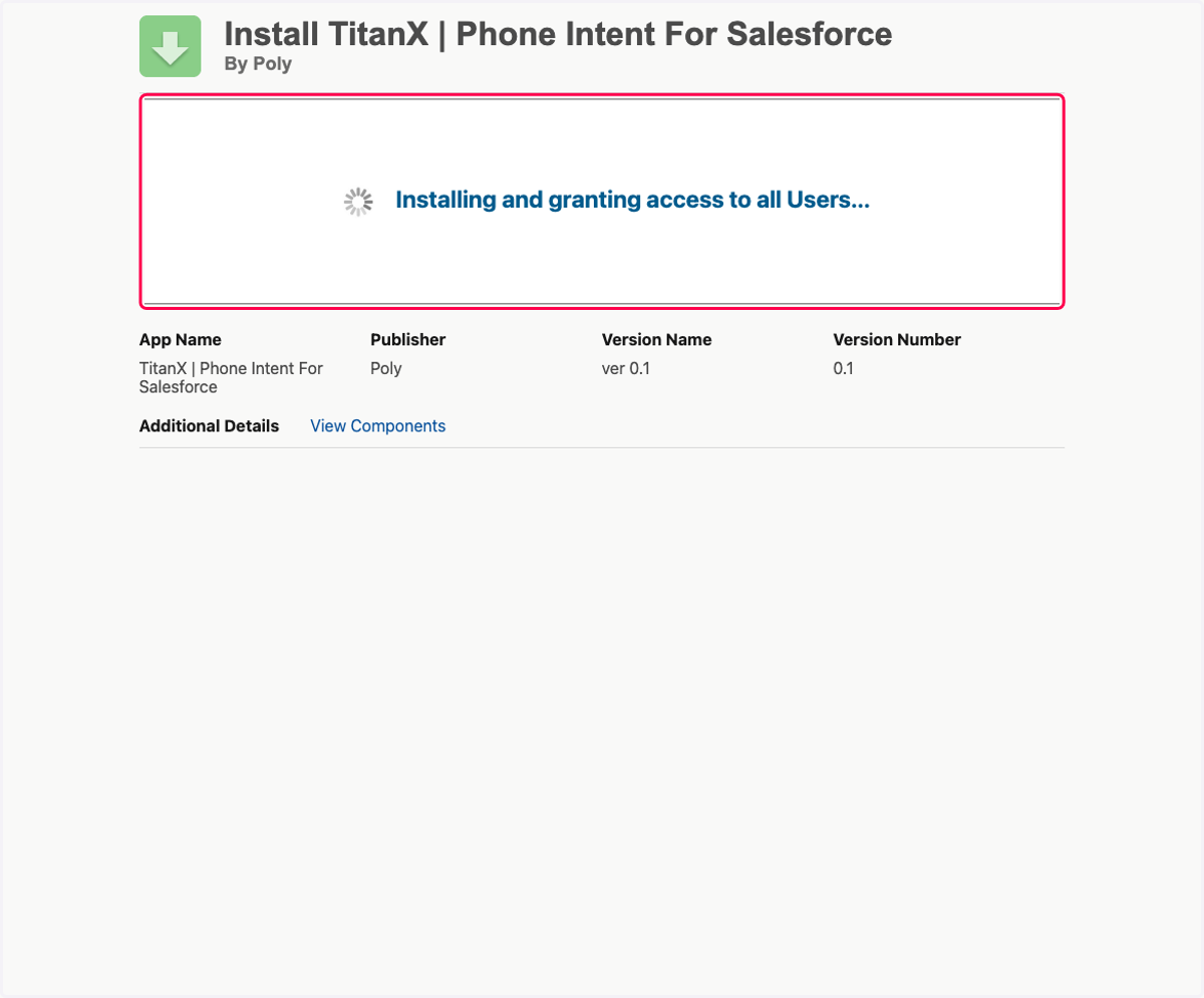 Click on Installing and granting access to all Users...