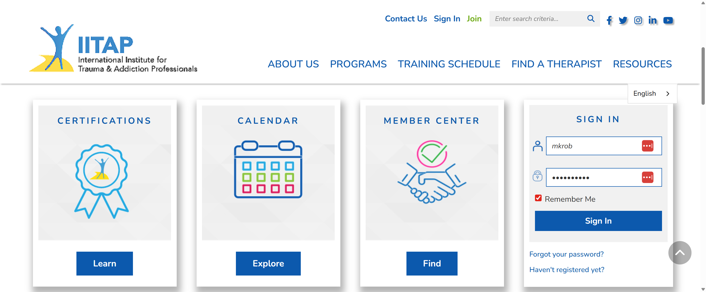 Click on Join