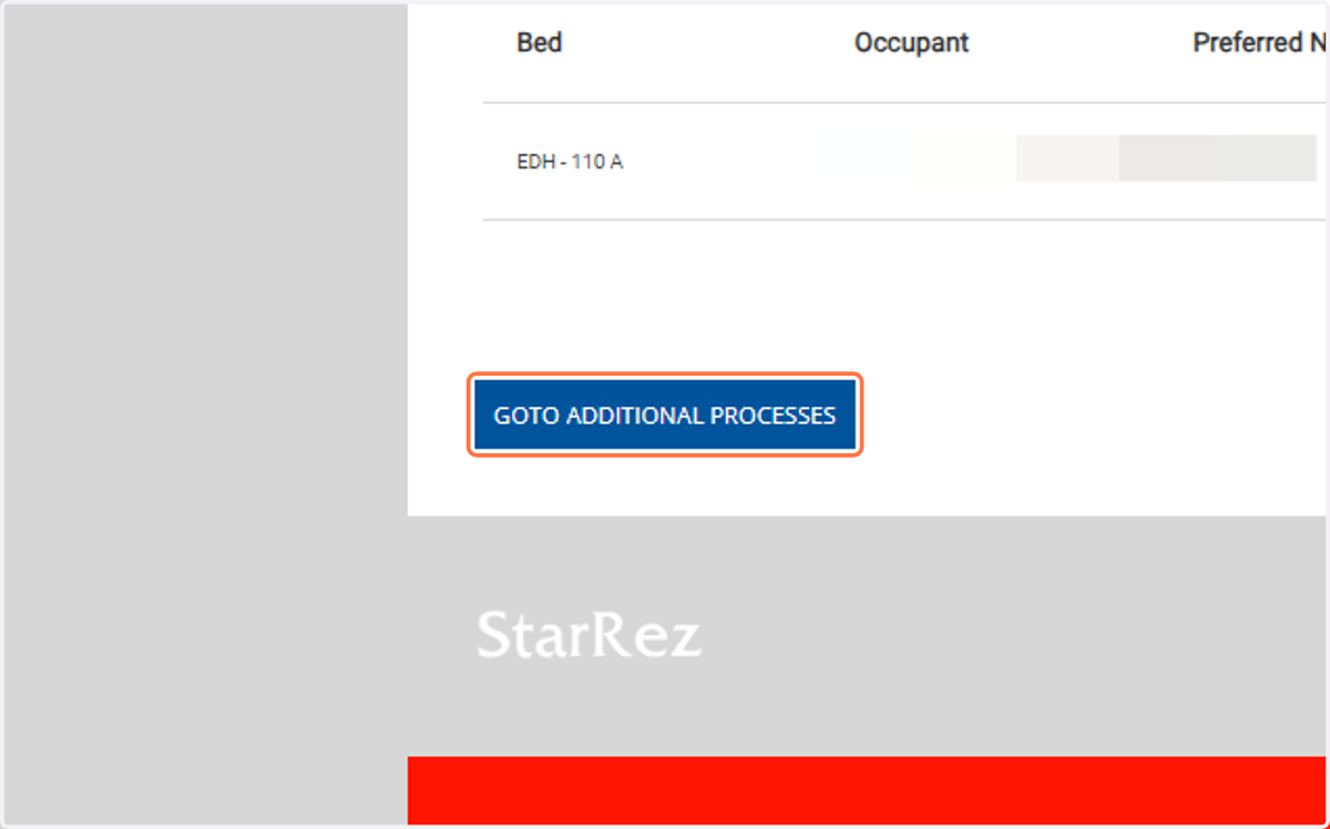 Click on goto Additional Processes