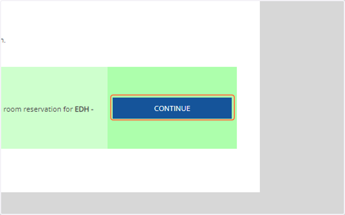 Click on Continue for your term