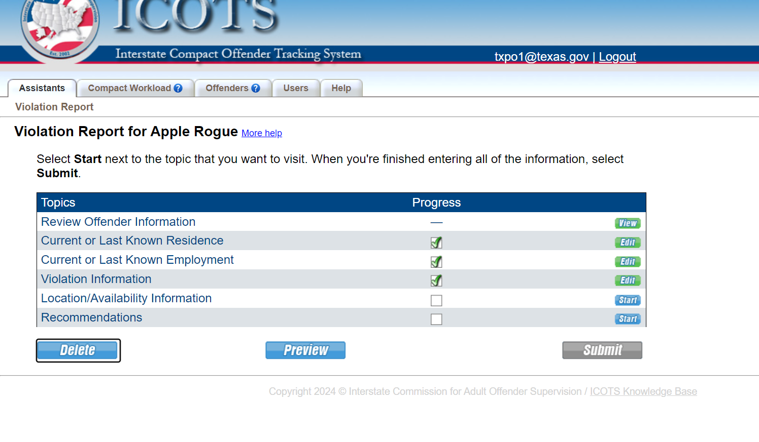 Proceed to Location/Availability.
