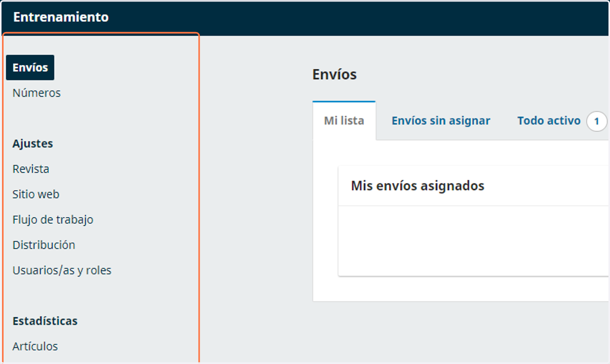Panel de Administración