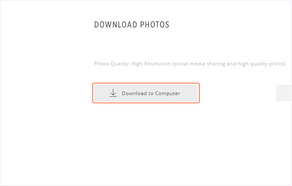 Click on "Download to Computer".