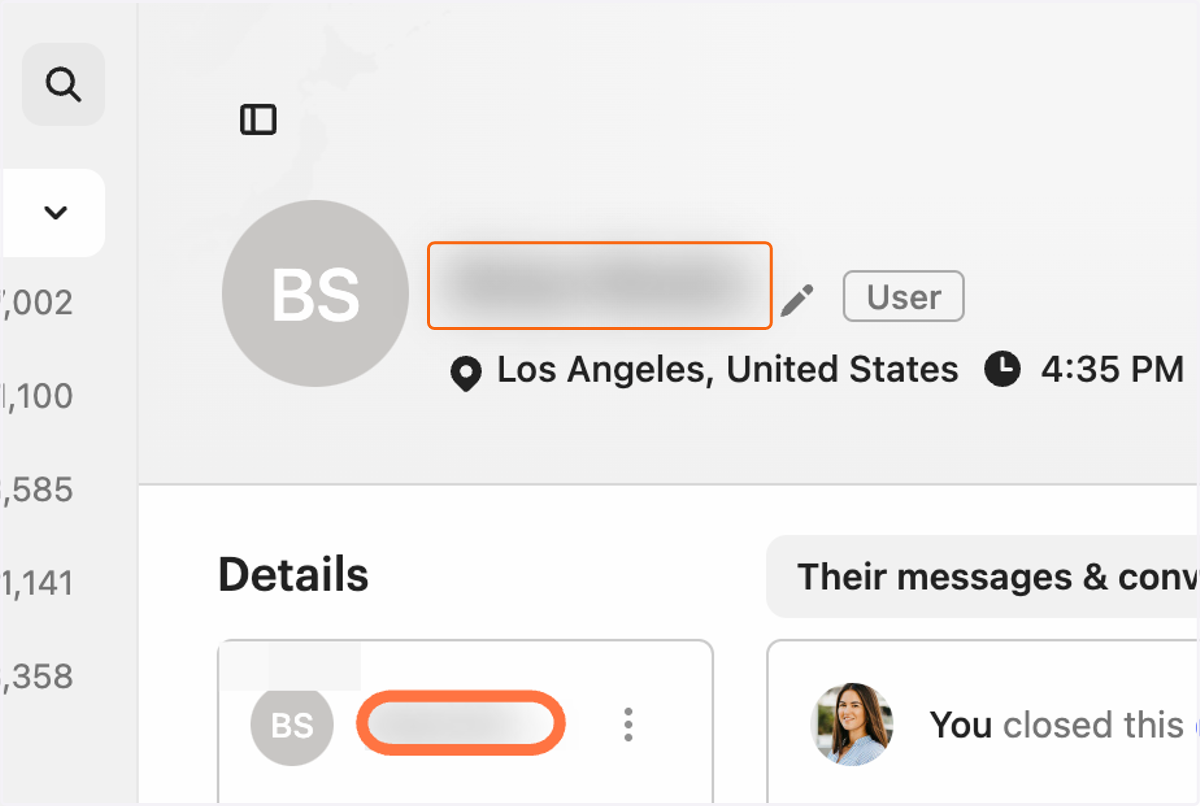 You'll notice that as soon as you activate Secure Blur, all items of PII will blur on the page.