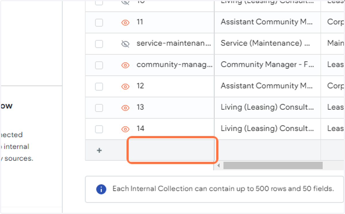 On the bottom part, Click on +