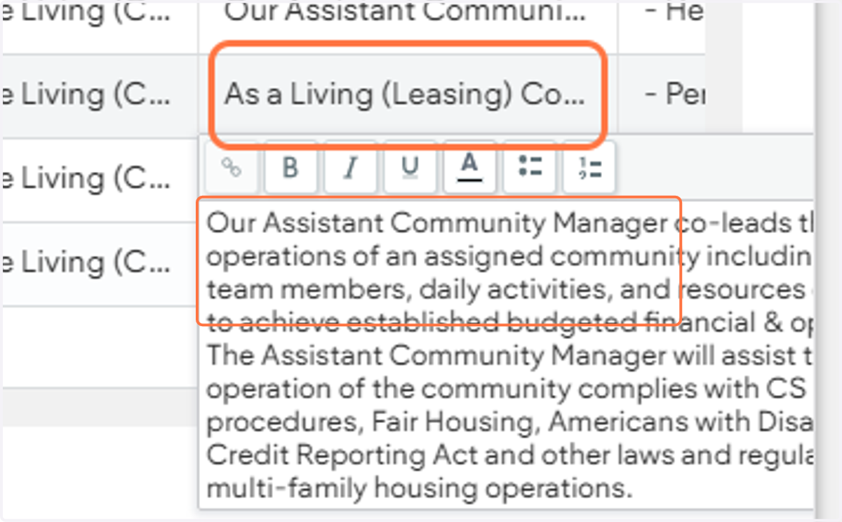 Paste selected text into text area