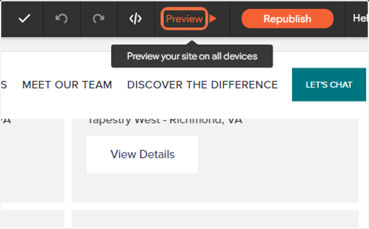 Click on "Preview" to check the Position created is working