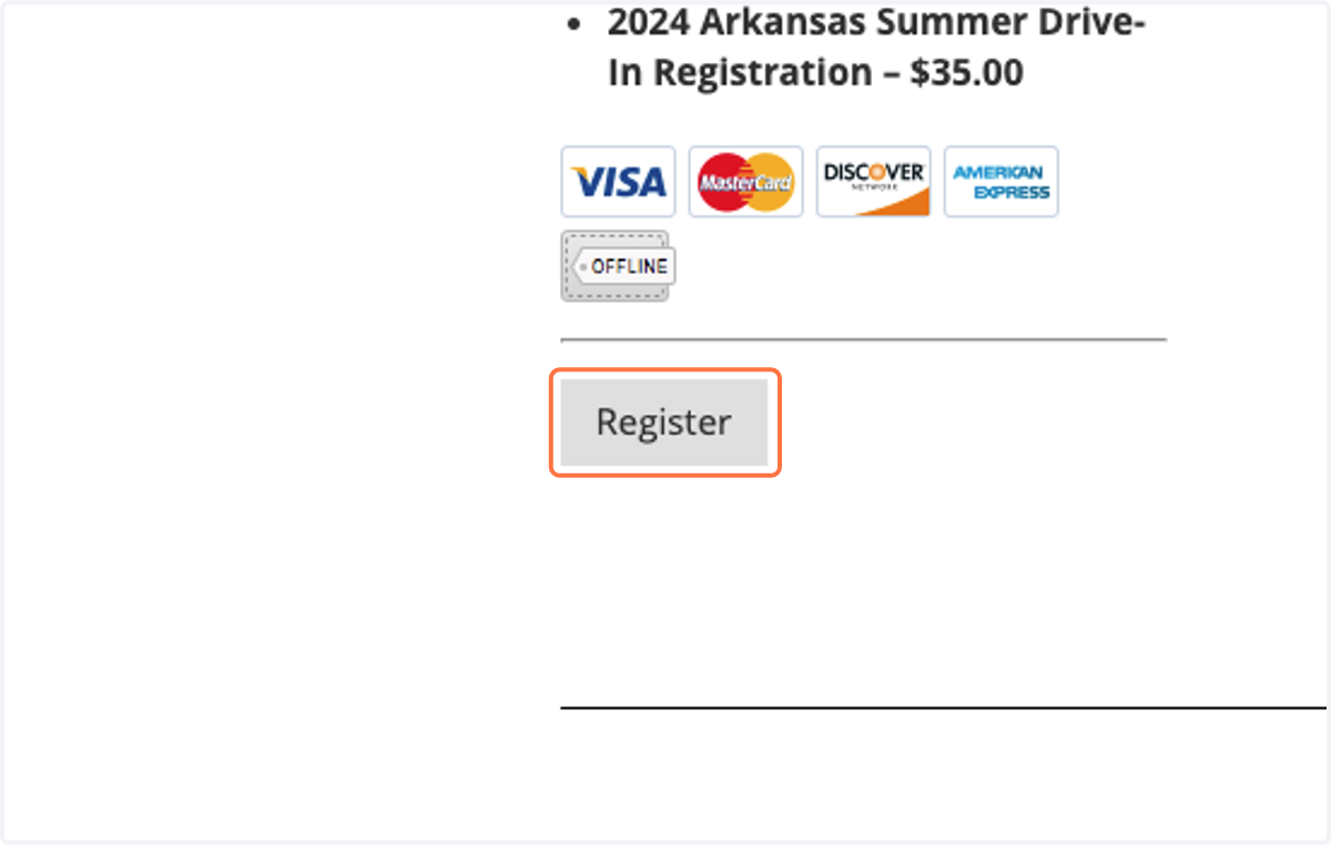 Click on Register