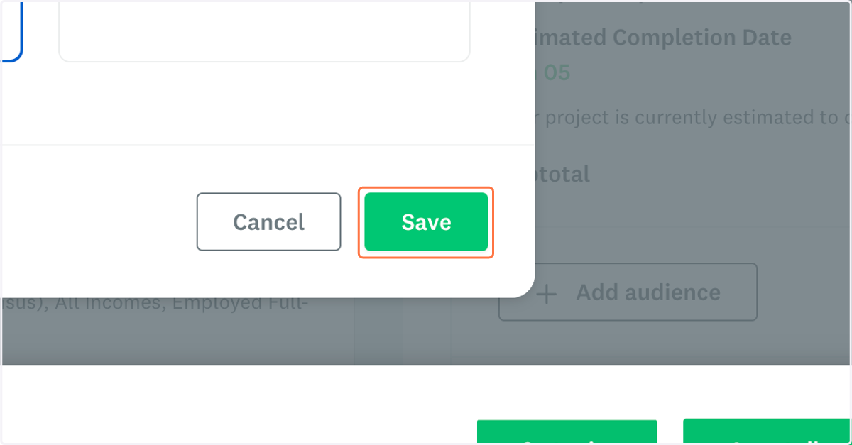 Click on Save
