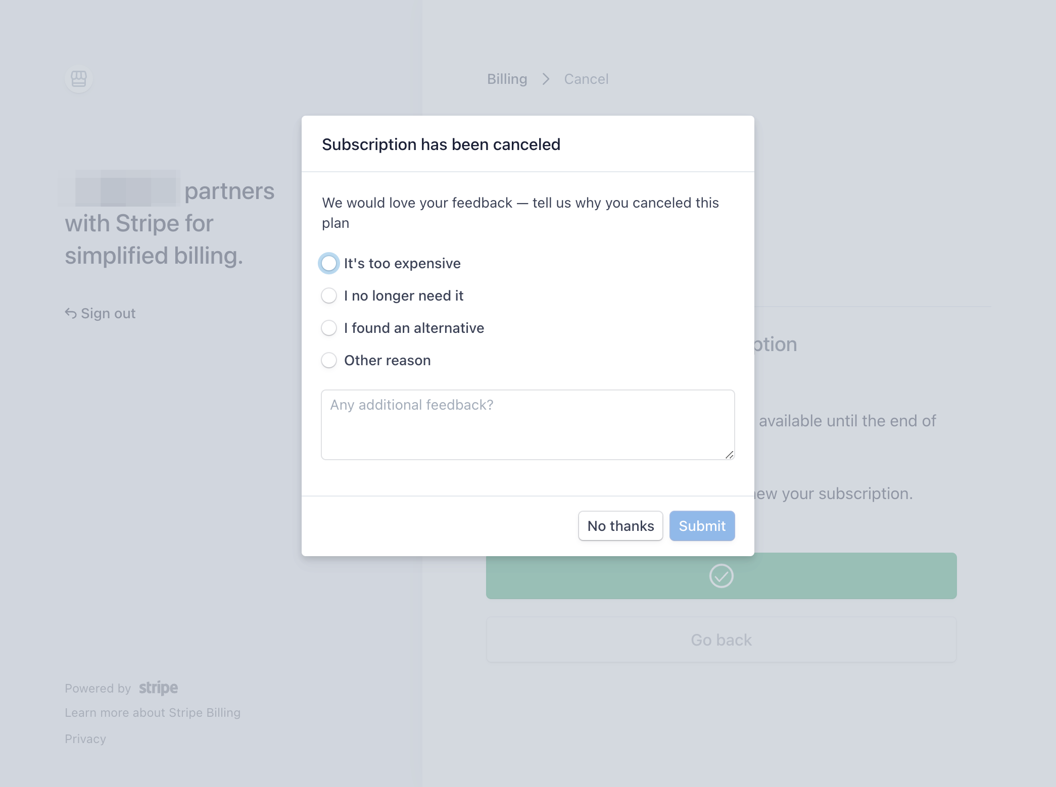 Please give us your feedback