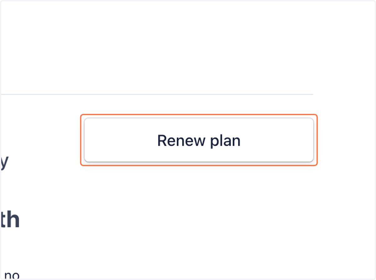 If after you cancel you need to renew to rejoin the program - Login and Click on Renew plan