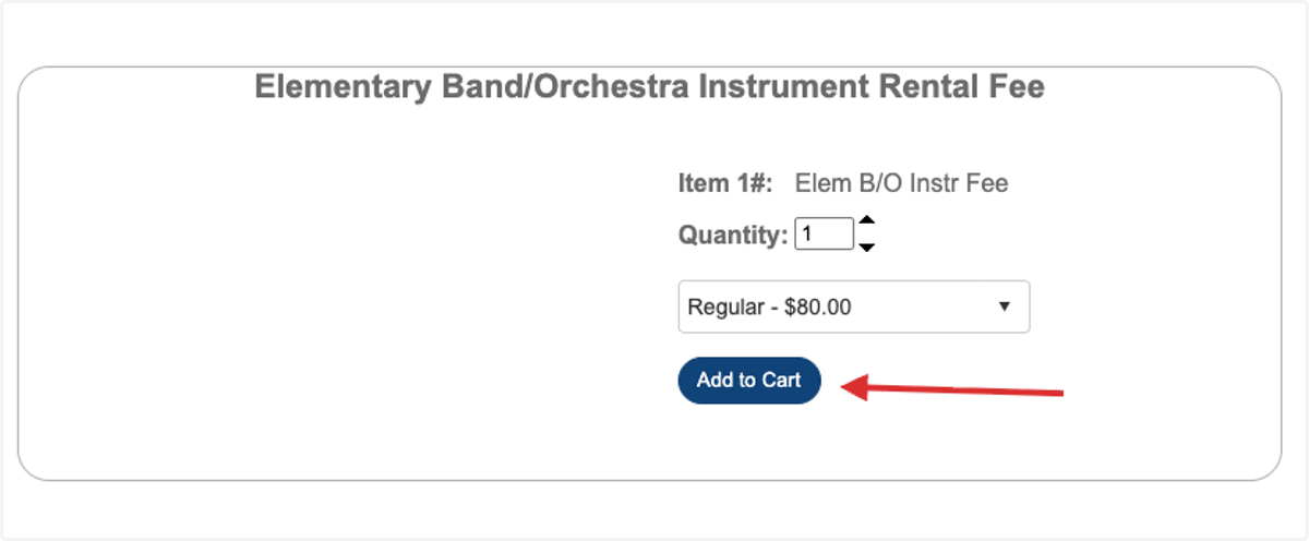 Add to cart again: