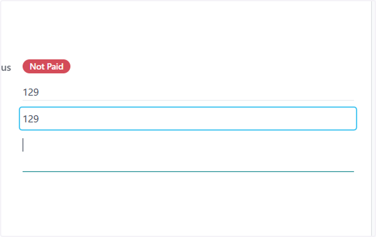Type "129"