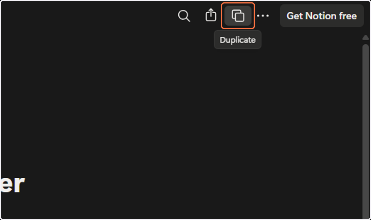 Click on button called "Duplicate"