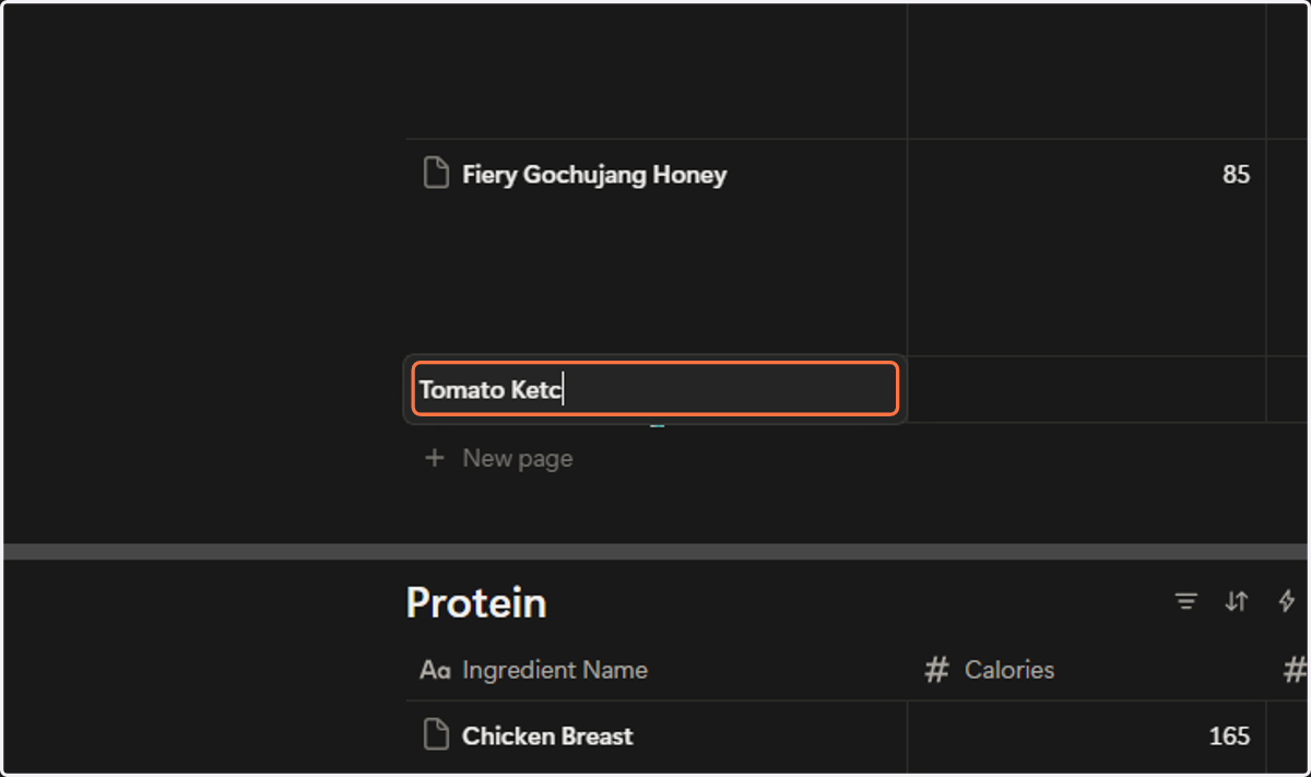 Type Tomato Ketchup