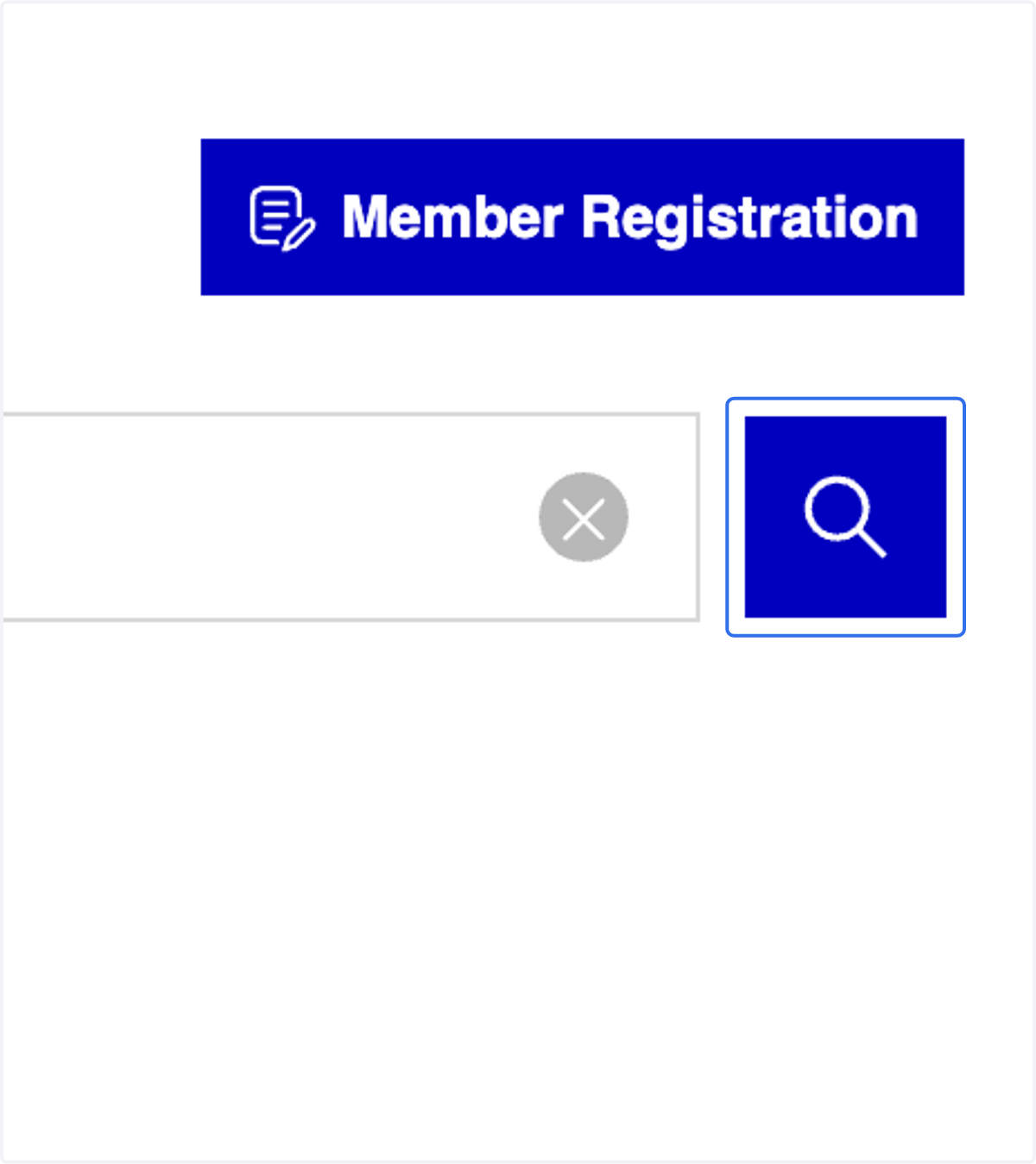 Click on "Search" icon