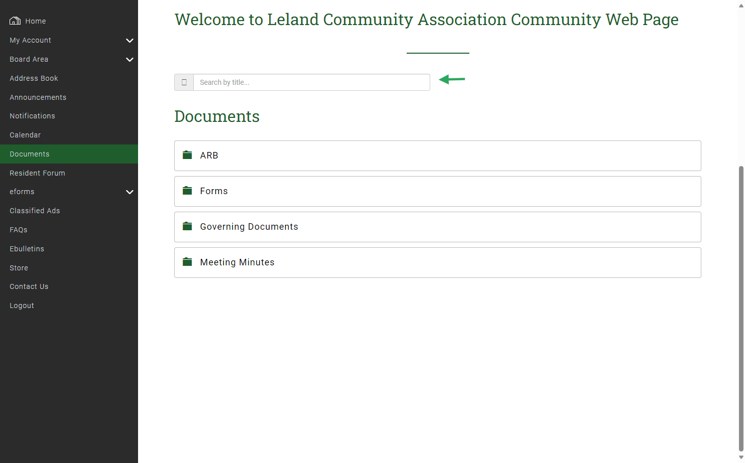 Click the folder/category to expand the category