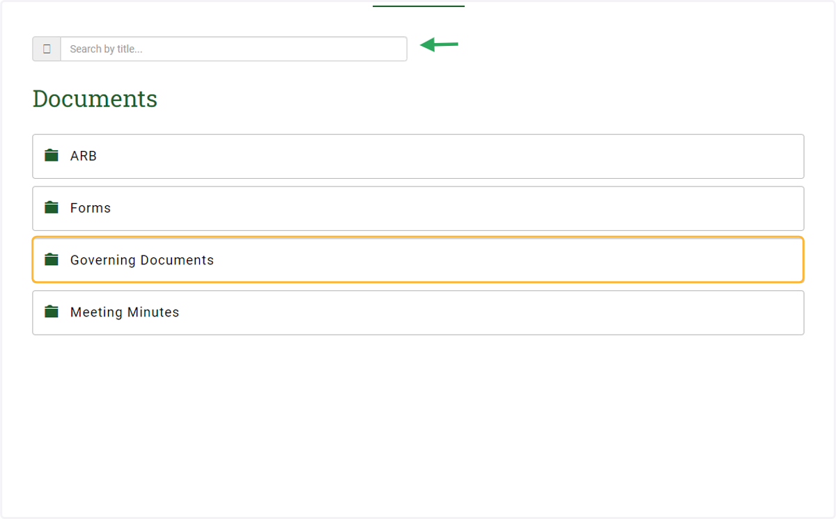 Click the folder/category to expand the category