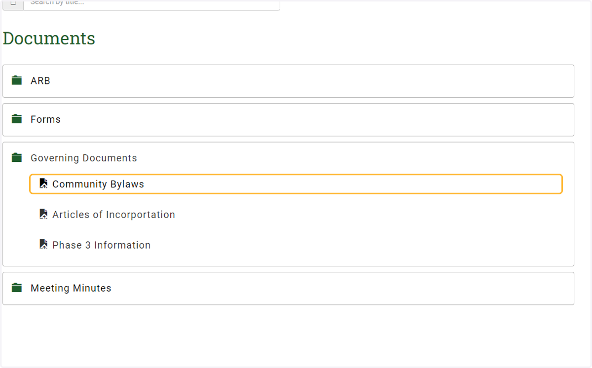 Select the document to view
