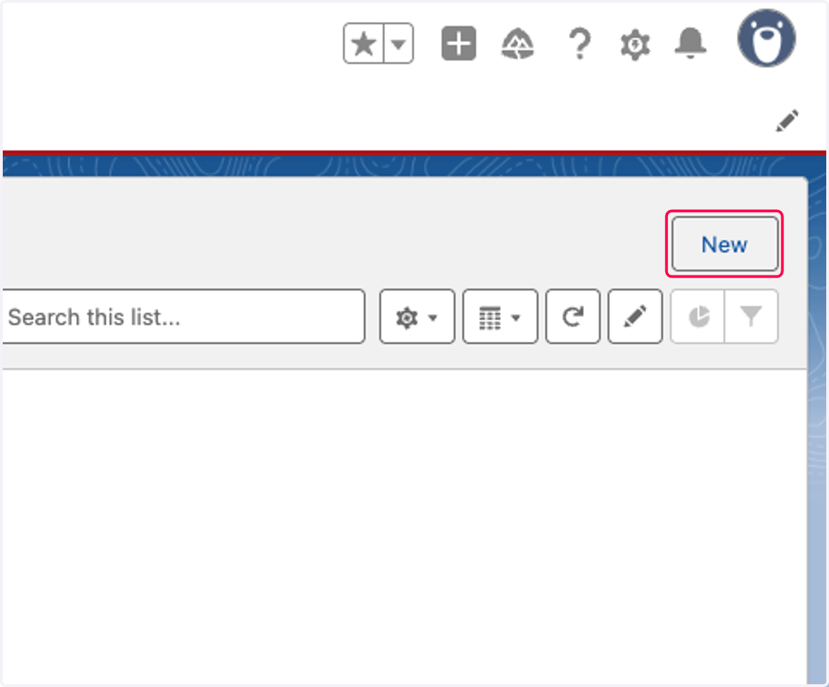 Click on New