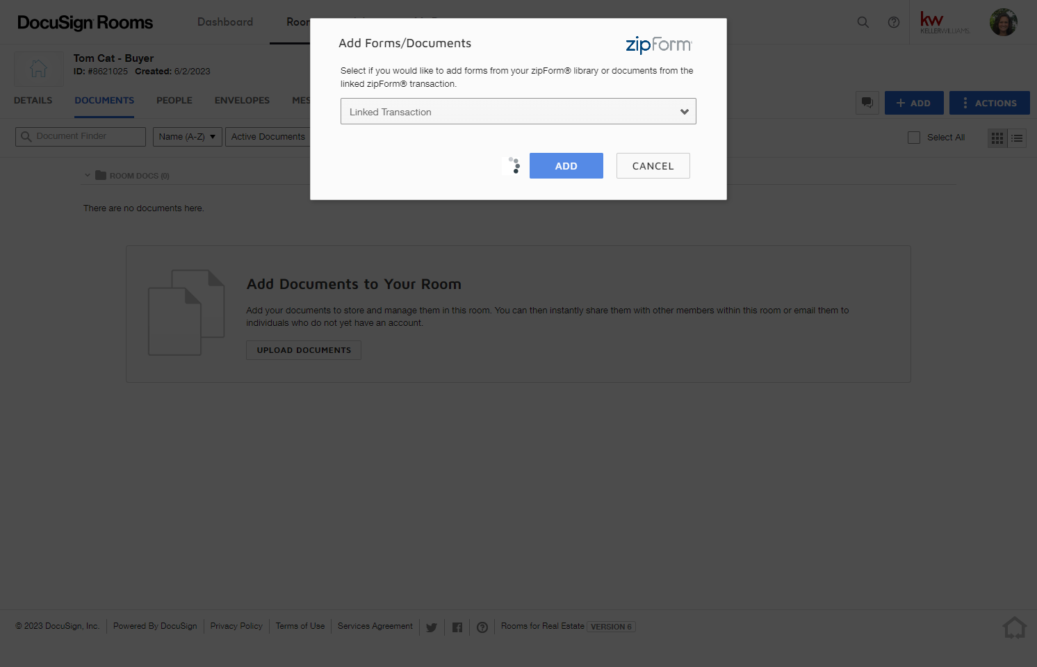 Select Linked Transaction