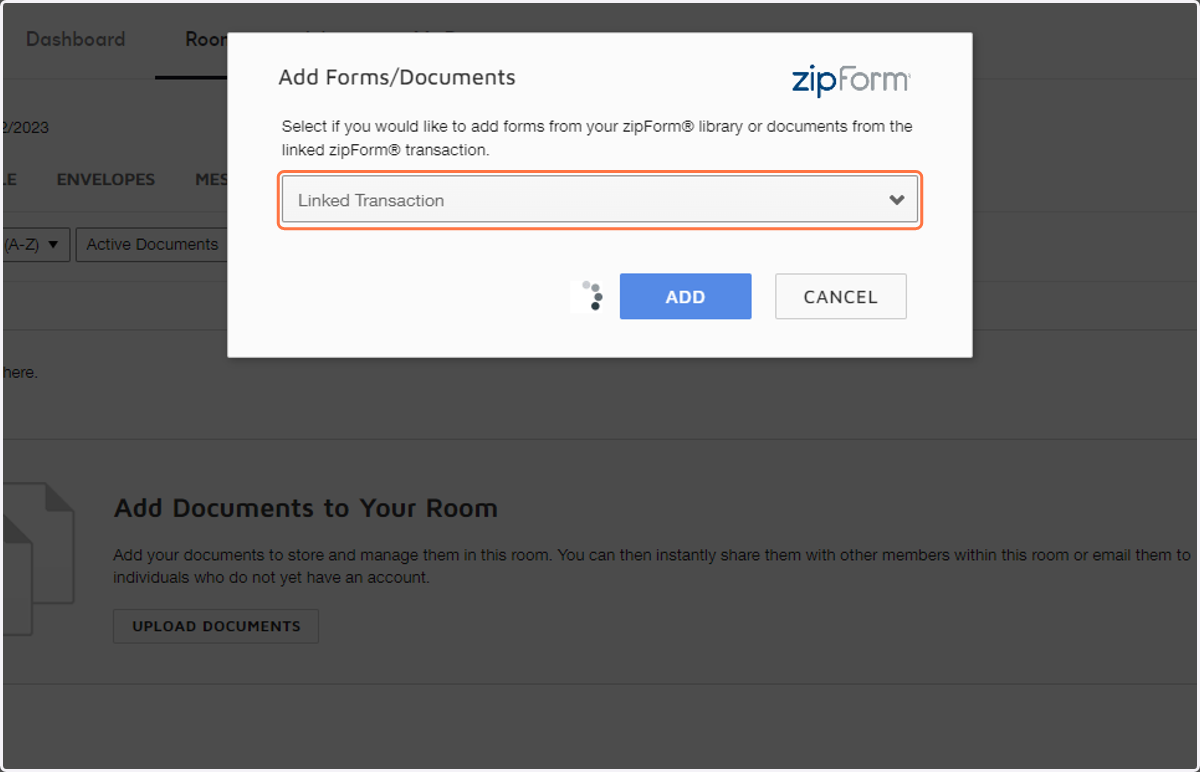 Select Linked Transaction
