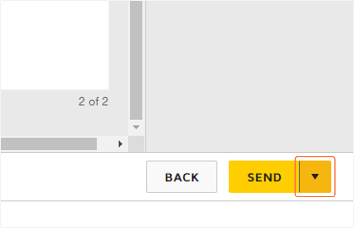Once you've added the fields for signature for each recipient, you can SEND or SEND Later.